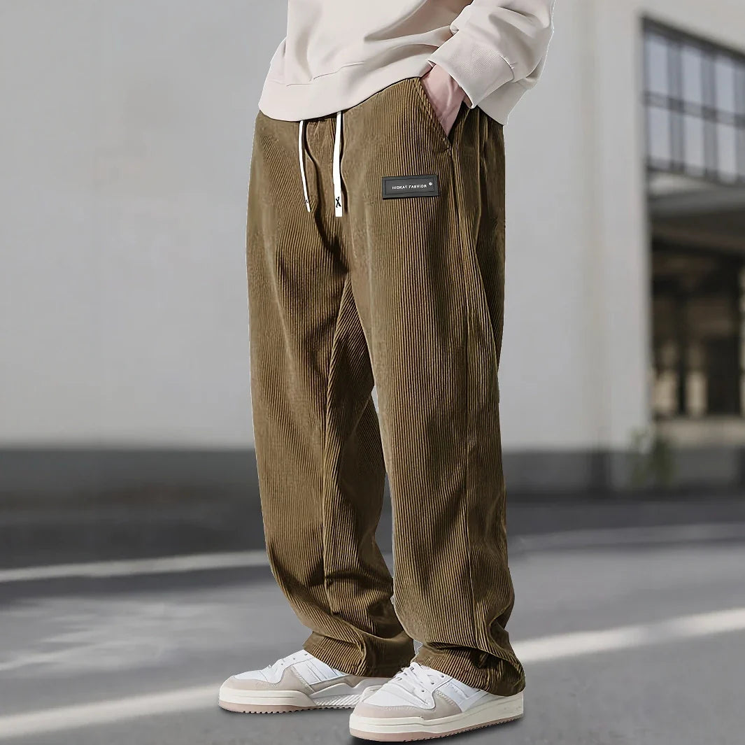 Casual Straight Leg Pants for Men