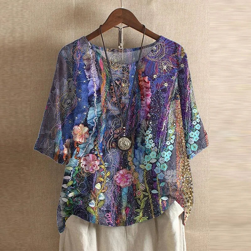 Women's Retro Inspired Blouse