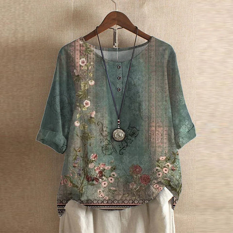 Women's Retro Inspired Blouse