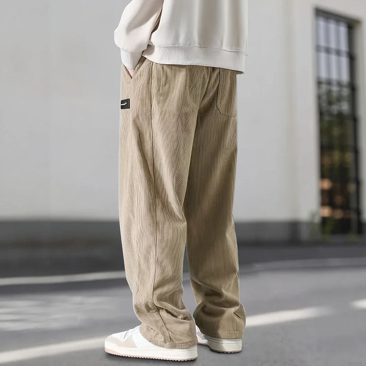 Casual Straight Leg Pants for Men