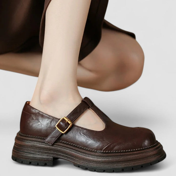 Orthopedic Shoes Mary Jane Strap Style for Women