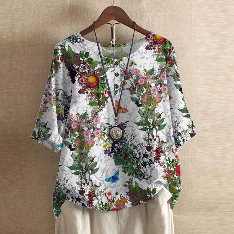 Women's Retro Inspired Blouse