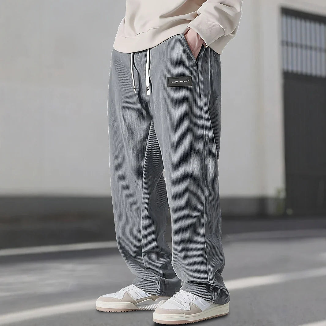 Casual Straight Leg Pants for Men