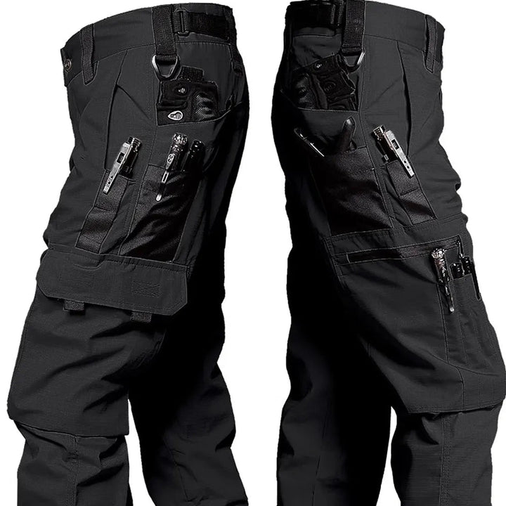 Camouflage Cargo Trousers with Multi Pocket Design for Men