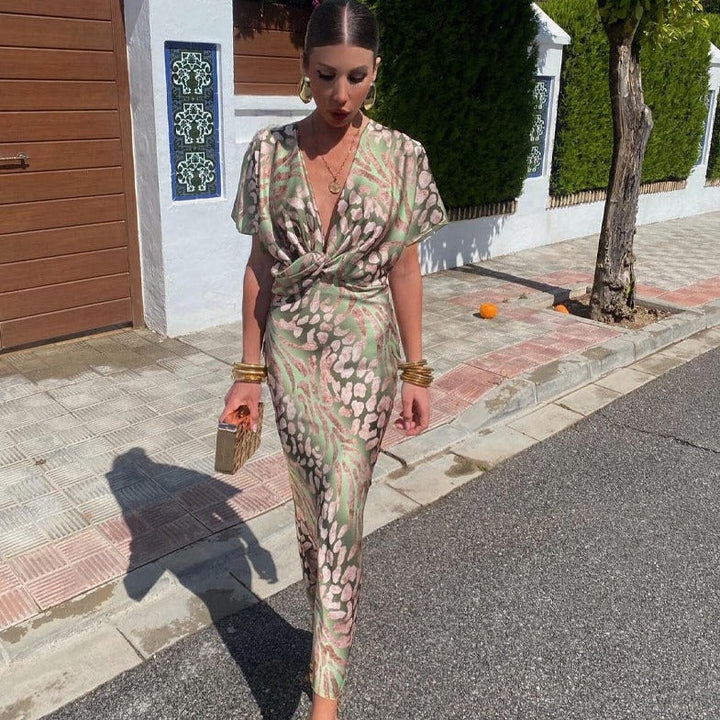 Women's Flowing Wedding Maxi Dress