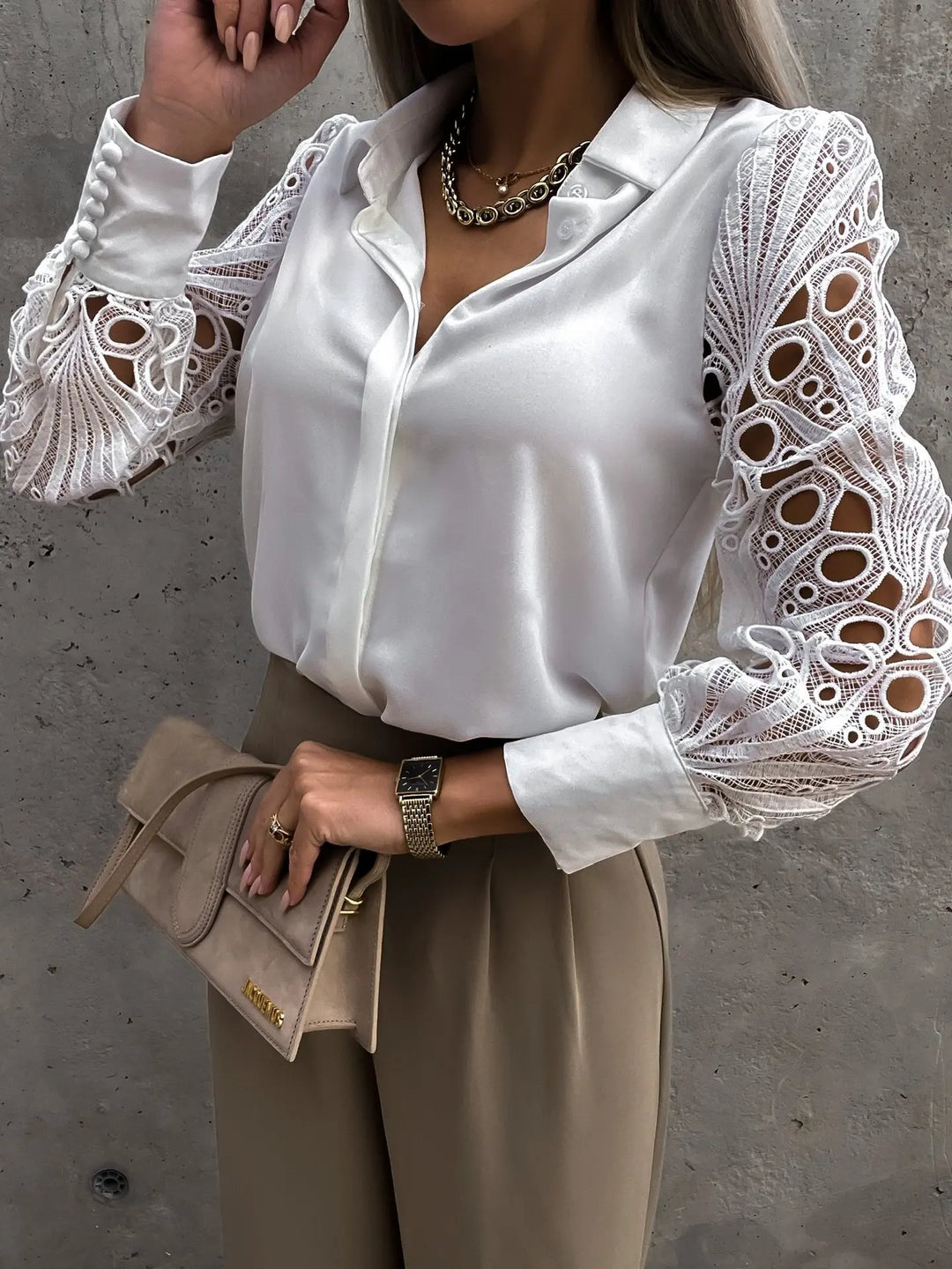 Women's Sophisticated Sleeve Blouse