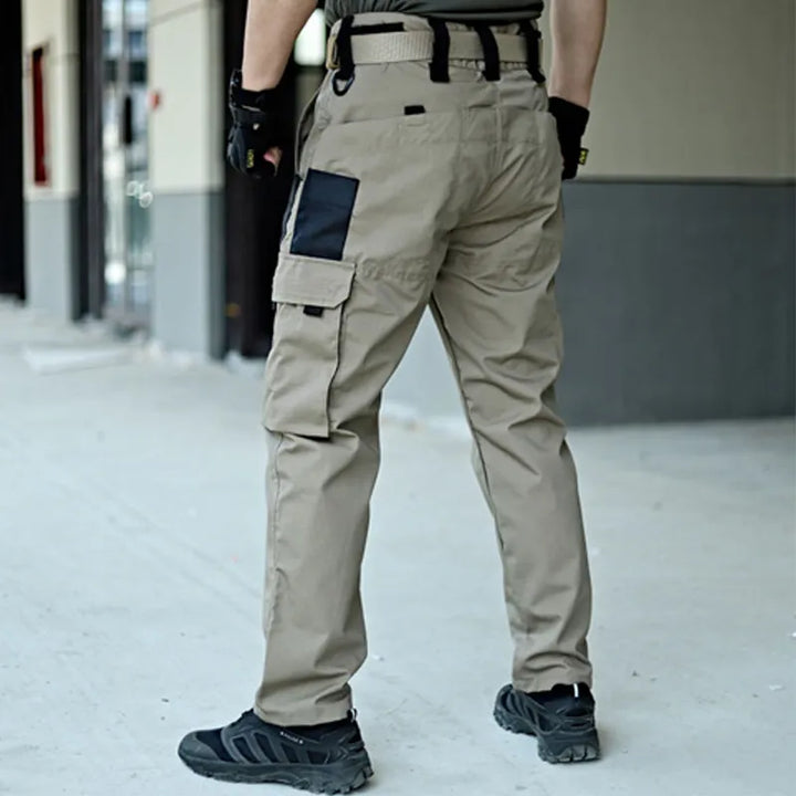 Camouflage Cargo Trousers with Multi Pocket Design for Men