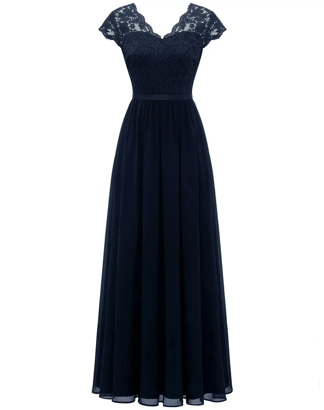 Women's Romantic Lace Evening Maxi Dress