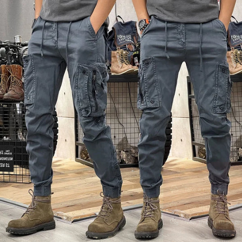 Men's Cargo Pants | Modern Slim Fit with Practical Pockets-3