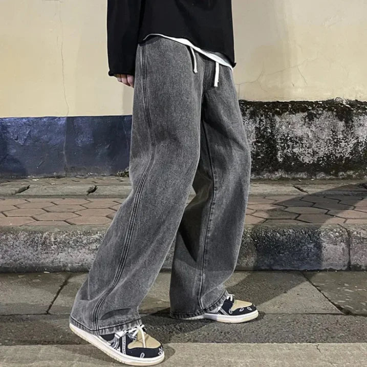 Baggy Jeans with Wide Leg Street Style for Men