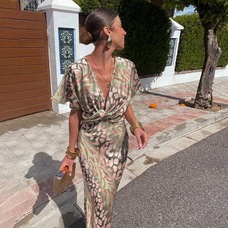 Women's Flowing Wedding Maxi Dress