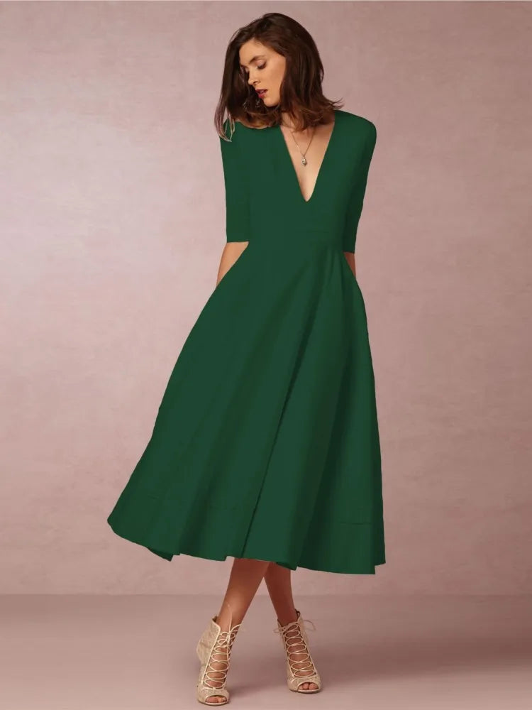Elegant evening dress for women | Midi 5