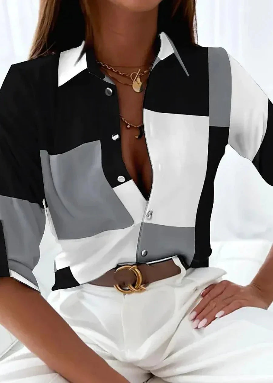 Women's Contemporary Print Blouse