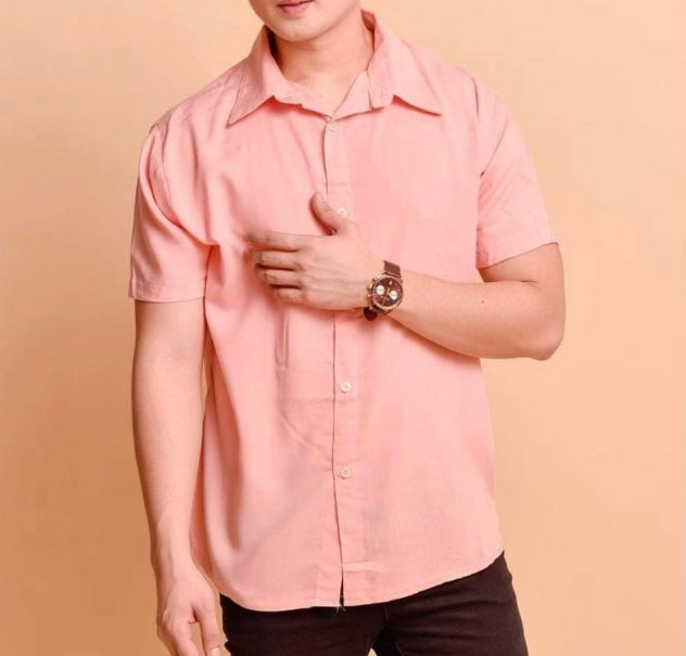 Short -sleeved, casual button down shirt for men | Summer 8