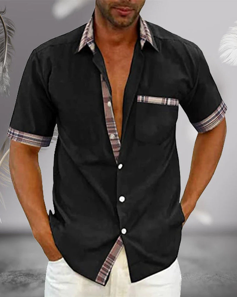 Short sleeve shirt for men 1