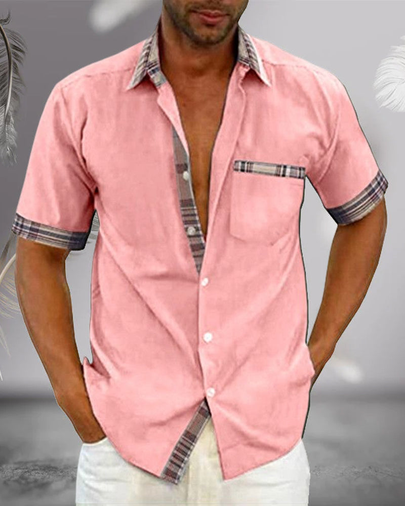 Short sleeve shirt for men 5