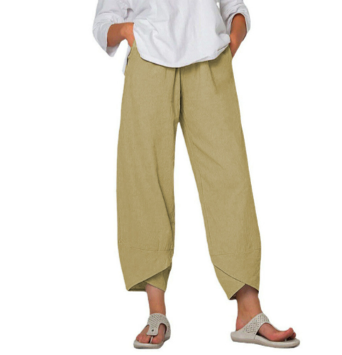 Slightly shortened pants for women | Summer 0