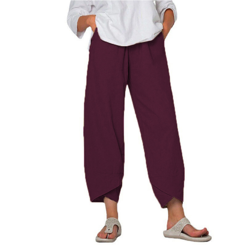Slightly shortened pants for women | Summer 1