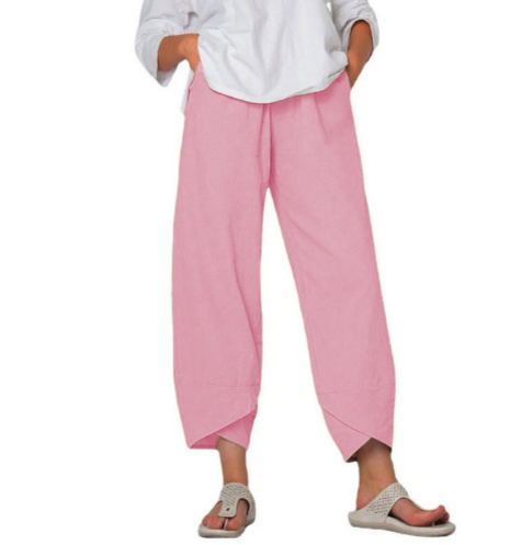 Slightly shortened pants for women | Summer 2