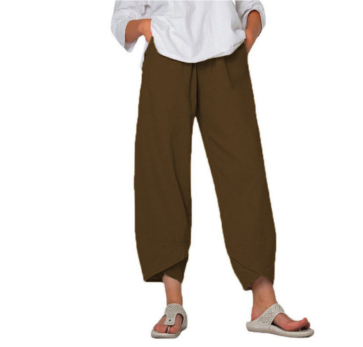 Slightly shortened pants for women | Summer 4