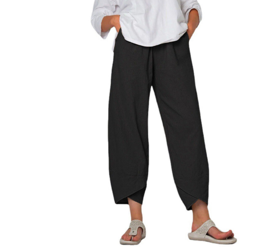 Slightly shortened pants for women | Summer 6