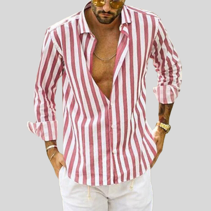 Striped shirt for men 2