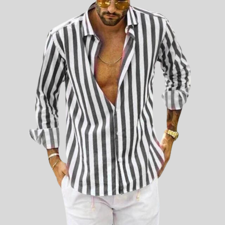 Striped shirt for men 4