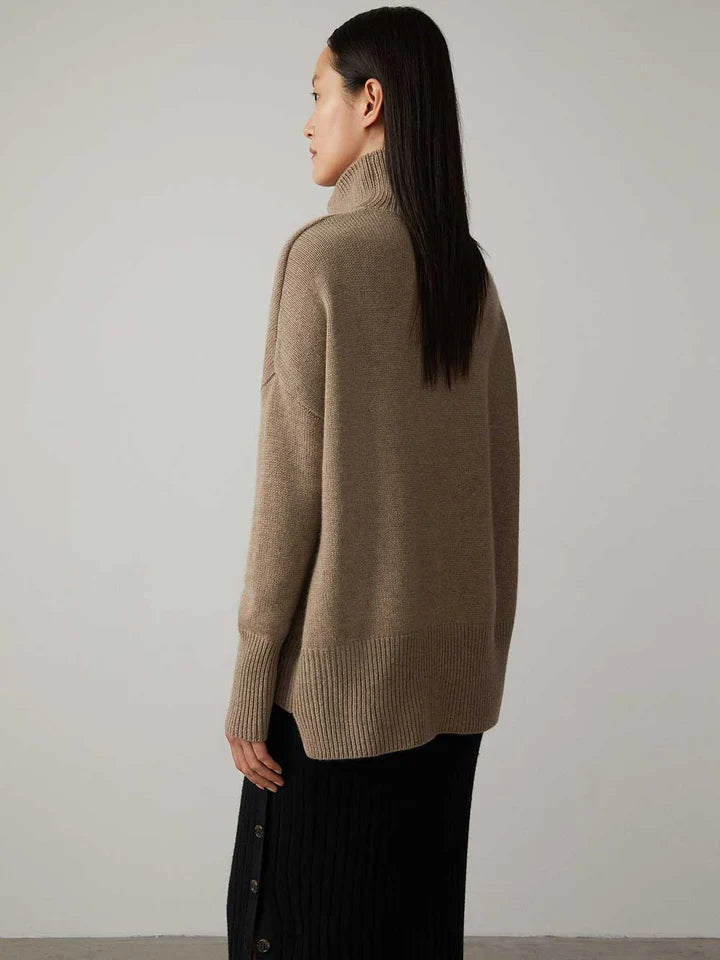 Sweater made of luxurious cashmere mix with turtlenecks 2