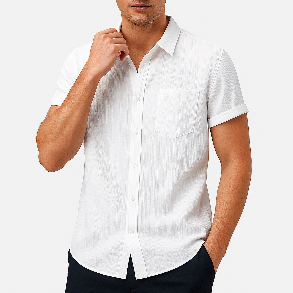 Men’s Short Sleeve Button Shirt | Coastal Casual