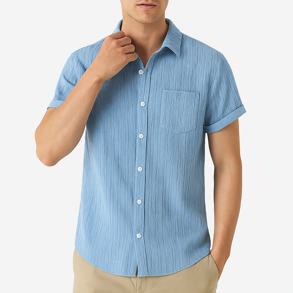 Men’s Short Sleeve Button Shirt | Coastal Casual