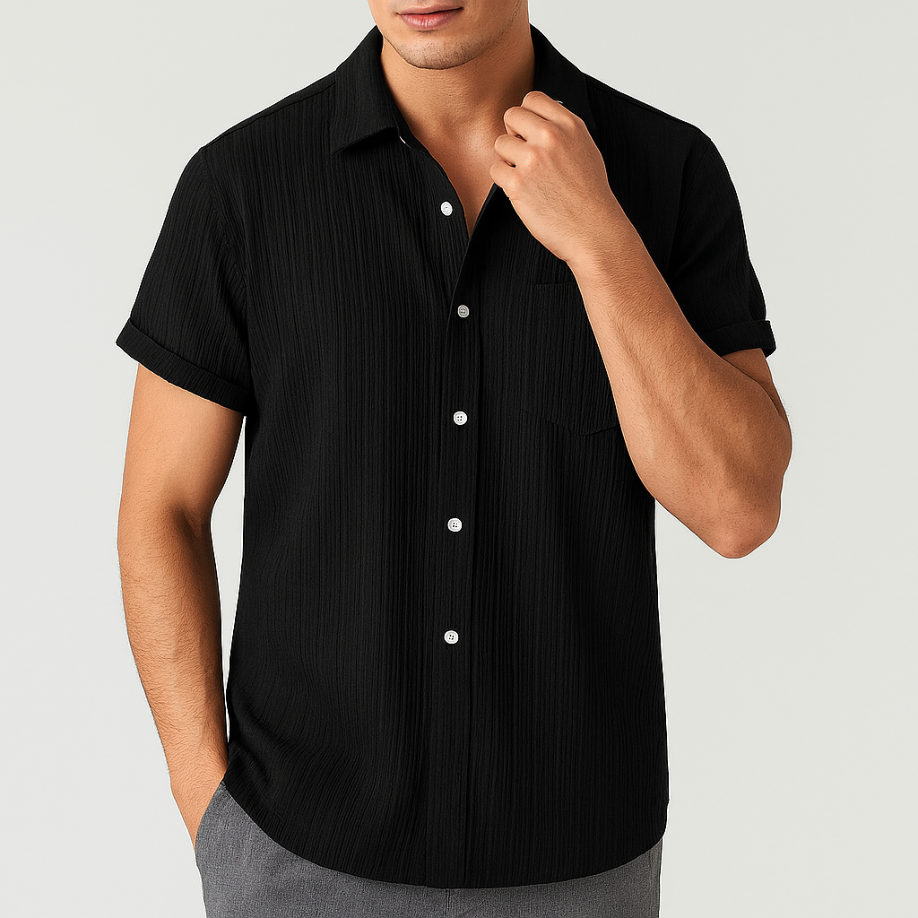 Men’s Short Sleeve Button Shirt | Coastal Casual