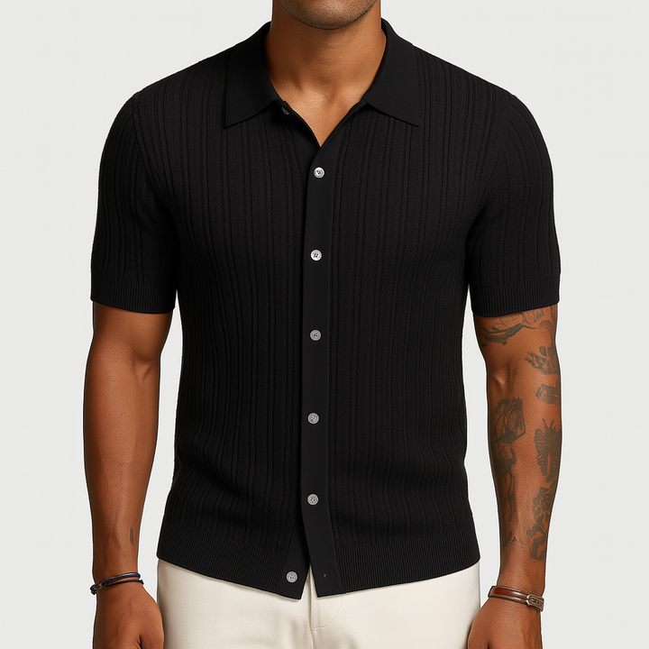 Men’s Short Sleeve Button Shirt | Summer Casual