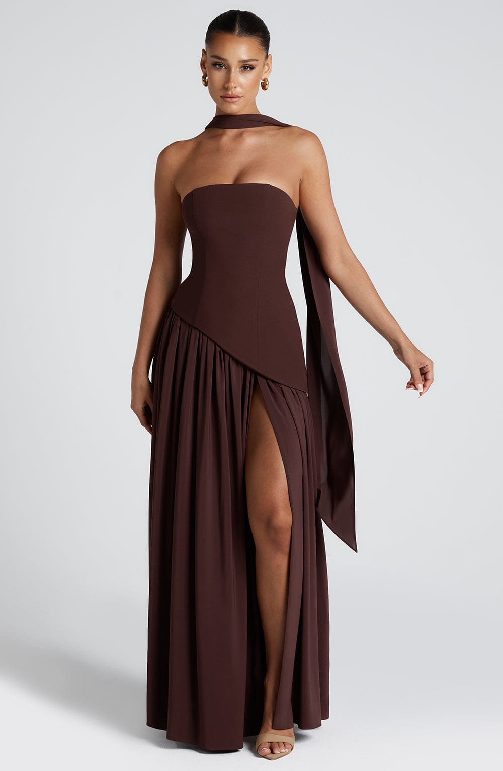 Tessa Strapless Maxi Dress 5