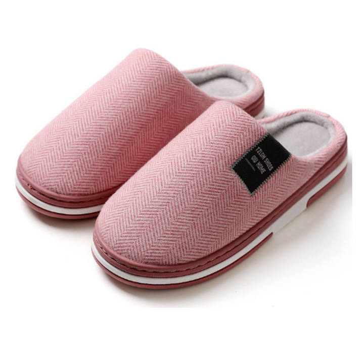 Unisex Indoor Slippers with Classic Shape and Slip On Design