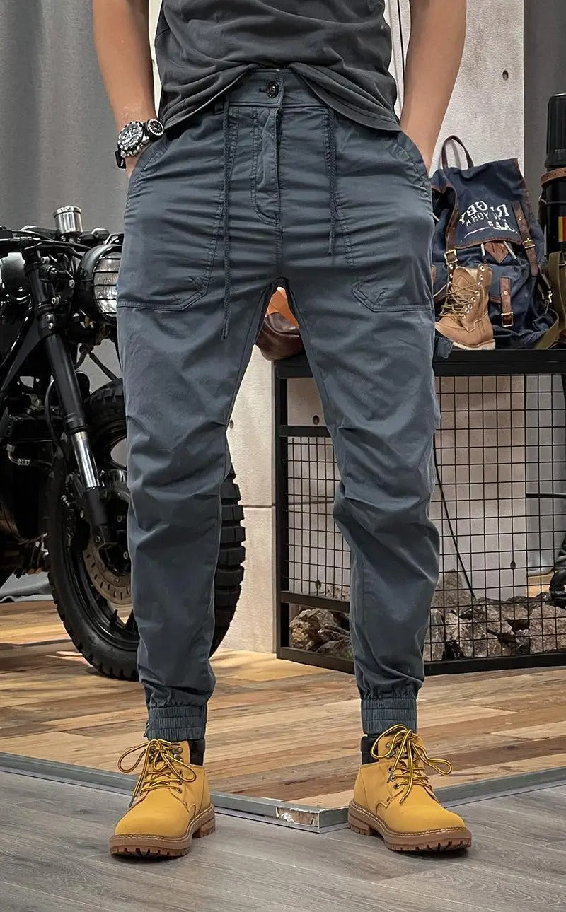 Cargo Trousers with Pocket Options and Clean Cut for Men