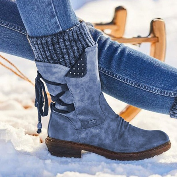Ankle High Boots with Modern Design and Clean Silhouette for Women