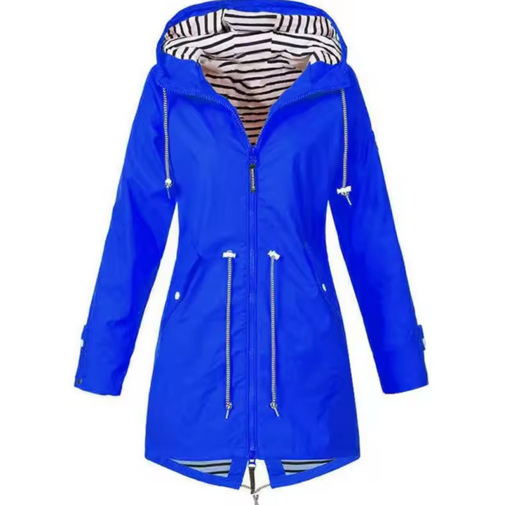 Waterproof coat with hood 1