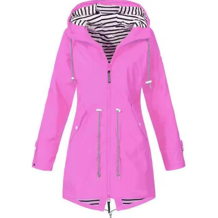 Waterproof coat with hood 2