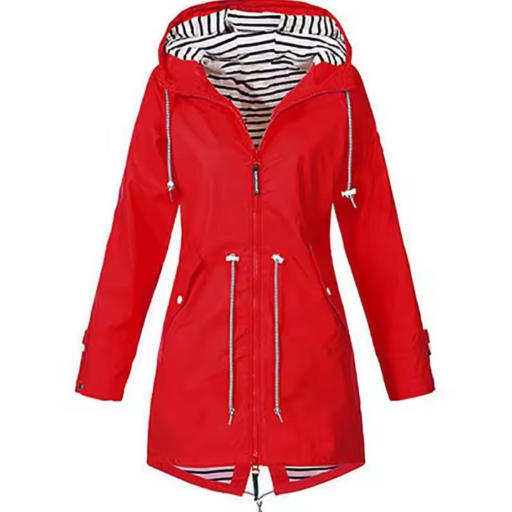 Waterproof coat with hood 3