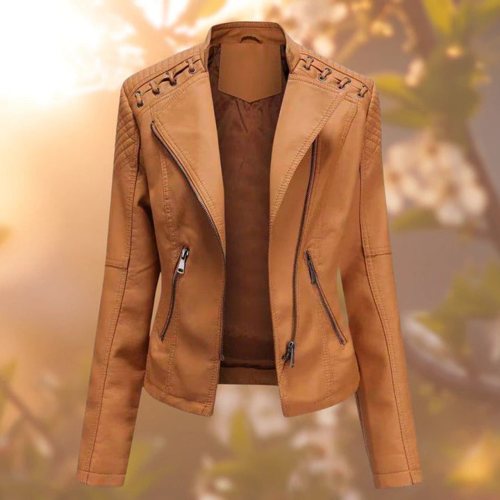 Classic Jacket with Clean Structure and Regular Shape for Women