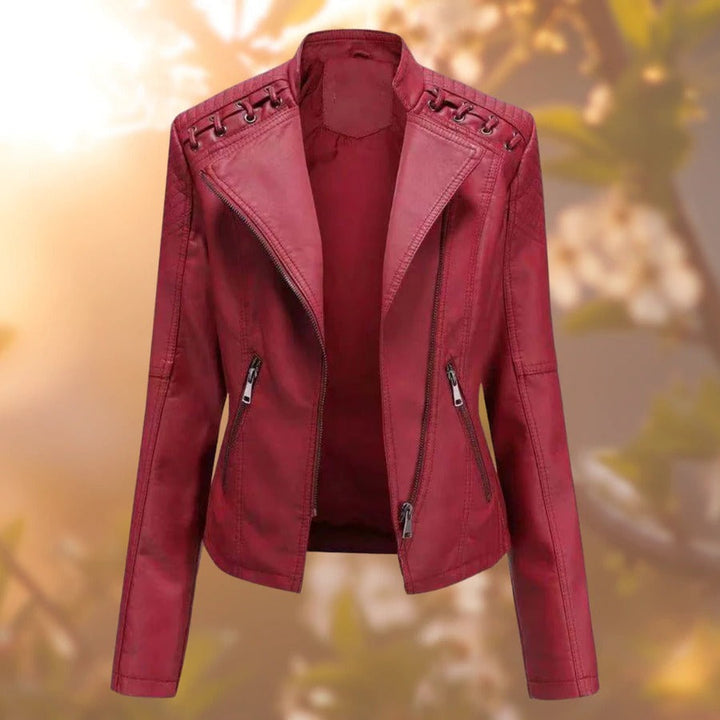 Classic Jacket with Clean Structure and Regular Shape for Women