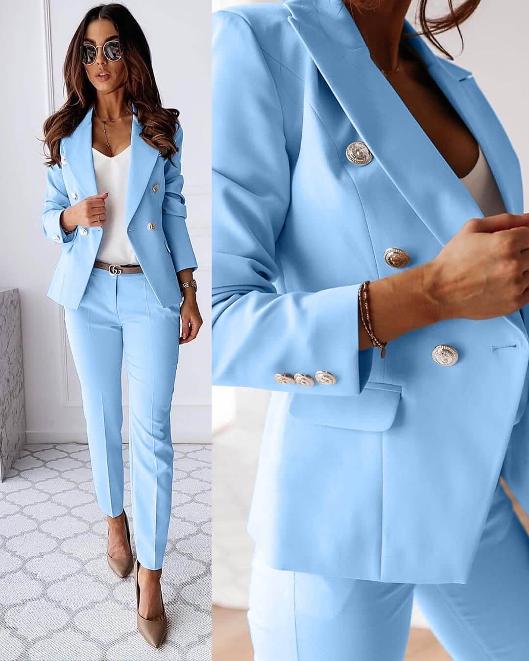 Blazer Suit Set for Women