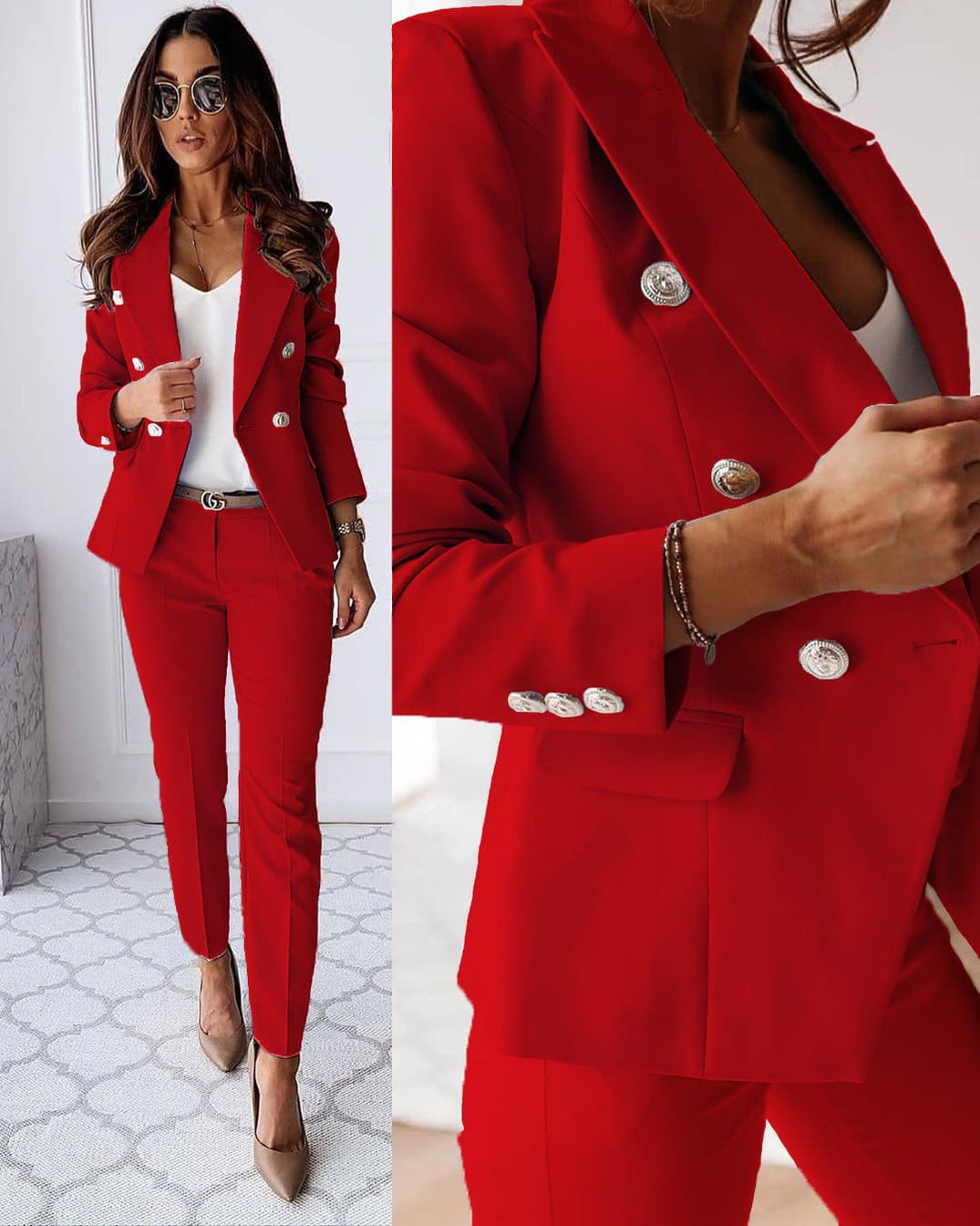 Blazer Suit Set for Women
