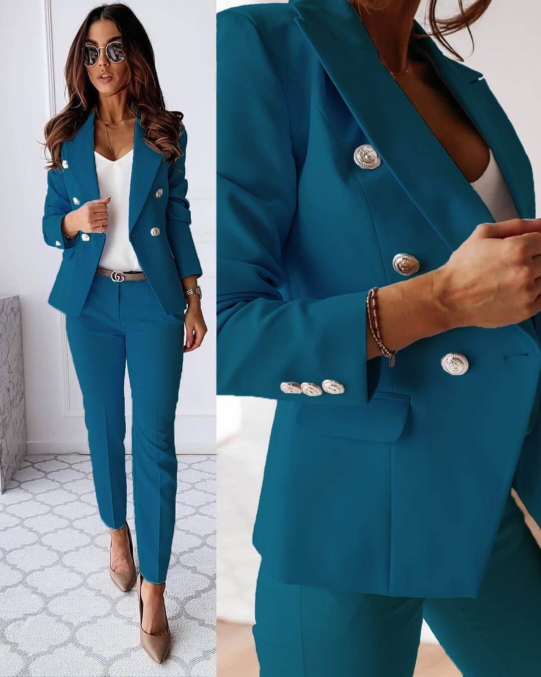 Blazer Suit Set for Women