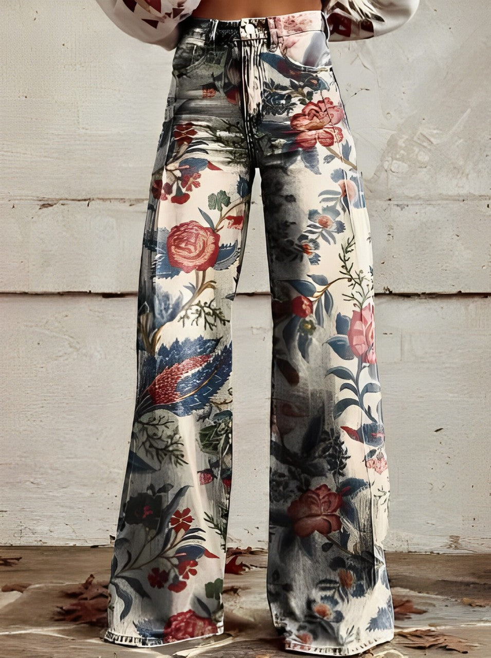 Wide women's jeans for autumn/winter - comfort & style combined 1