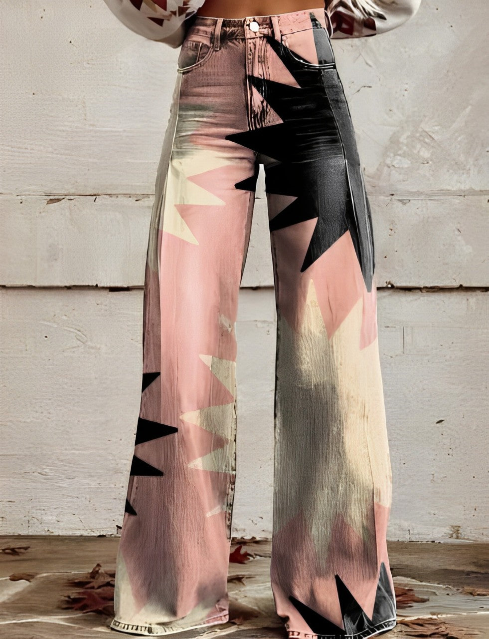 Wide women's jeans for autumn/winter - comfort & style combined 12