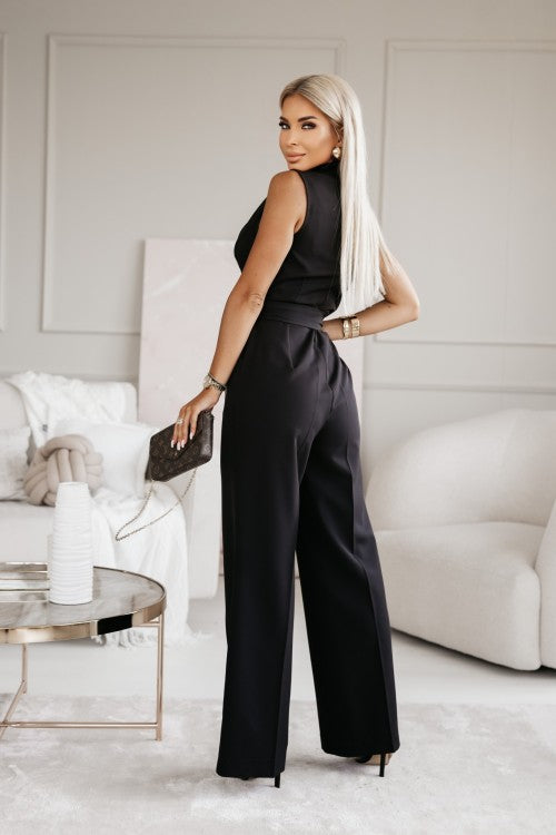 Women's Elegant Wide-Leg Jumpsuit 4
