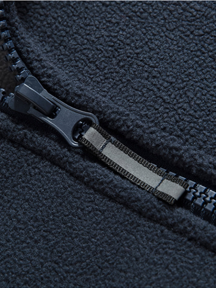 Classic Zip Jacket with Clean Outdoor Style for Men