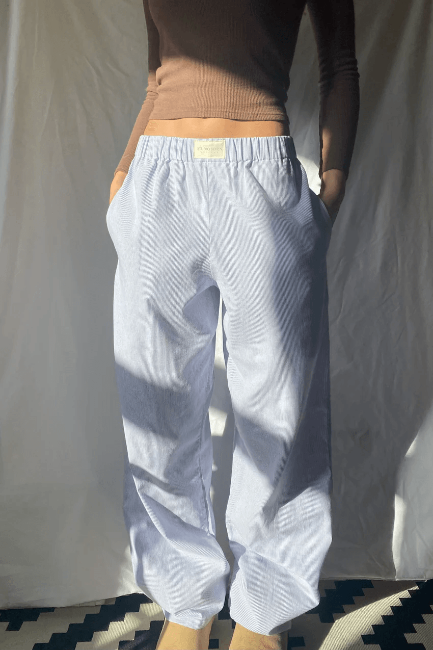 Women's Lounge Trousers - Relaxed Fit - Elastic Waistband - Soft & Lightweight 0