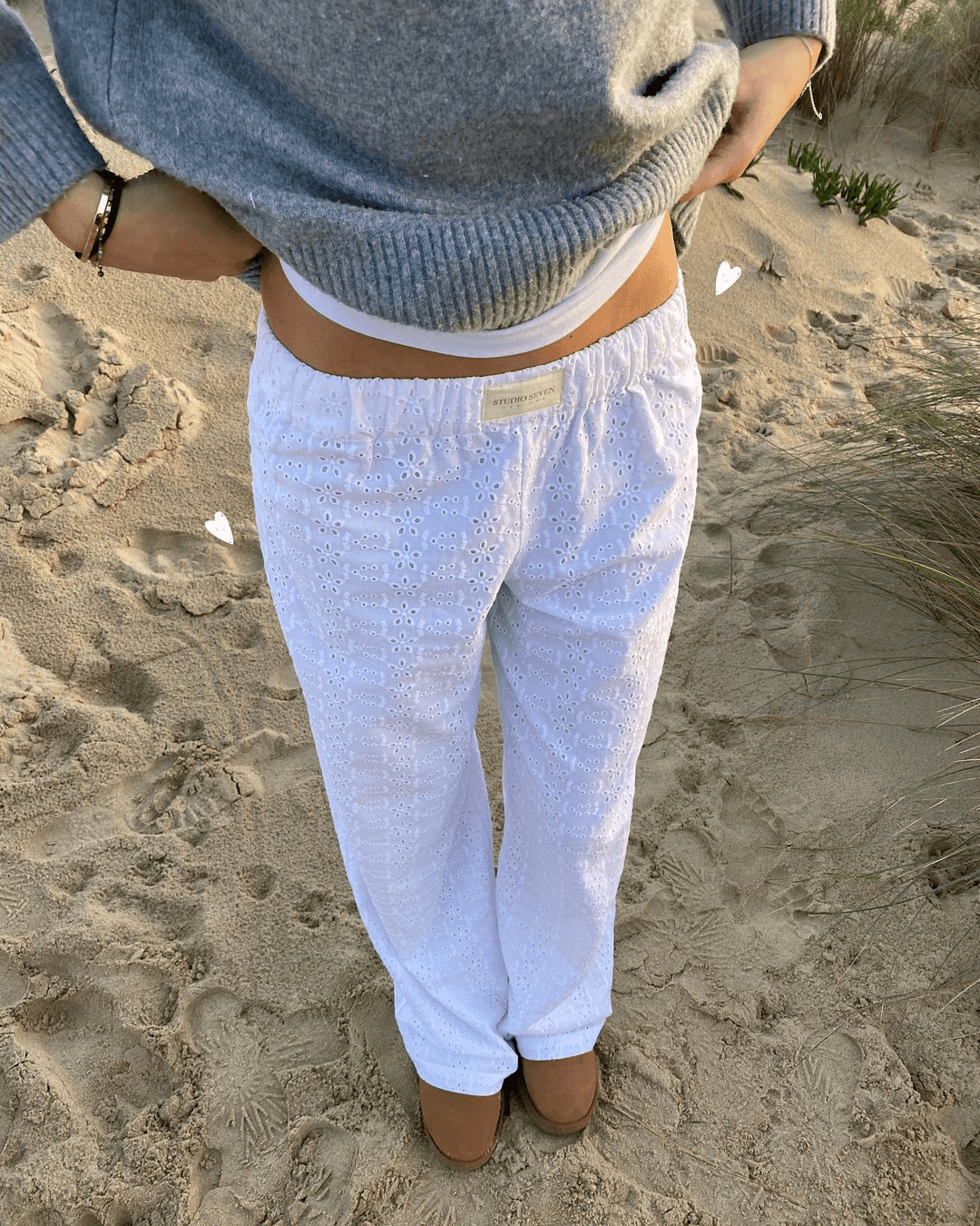 Women's Lounge Trousers - Relaxed Fit - Elastic Waistband - Soft & Lightweight 5